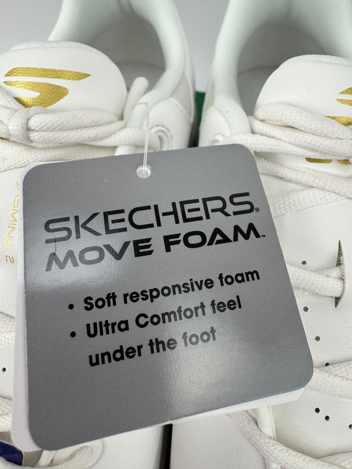 Skechers GoGolf Jasmine 2 Womens Golf Shoes Size UK 5.5 White Gold Comfort/371687