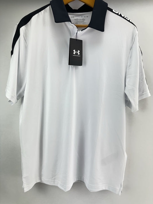 Under Armour Playoff 3.0 Mens Polo Shirt Striker /UK Medium /Loose Fit /199730