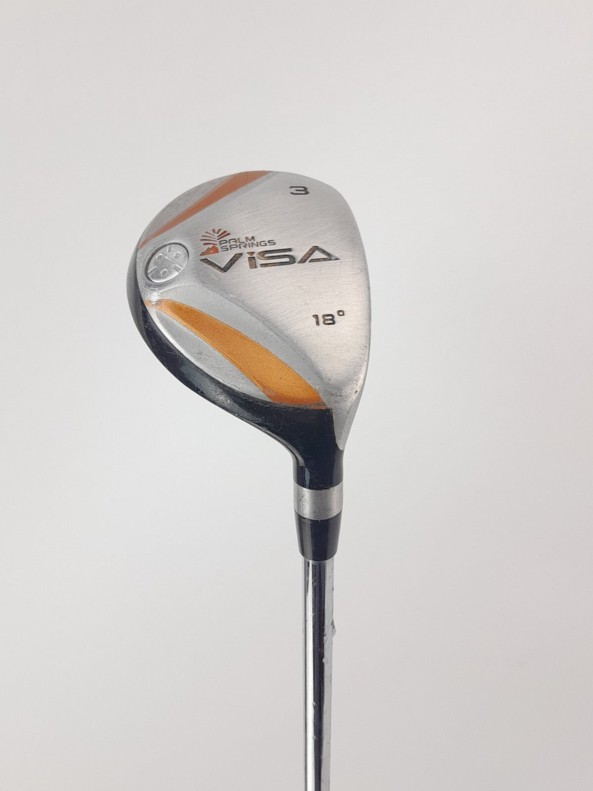 Mens 3 Hybrid 18* Palm Springs Stiff Flex Steel /Right Handed /New Grip /161900
