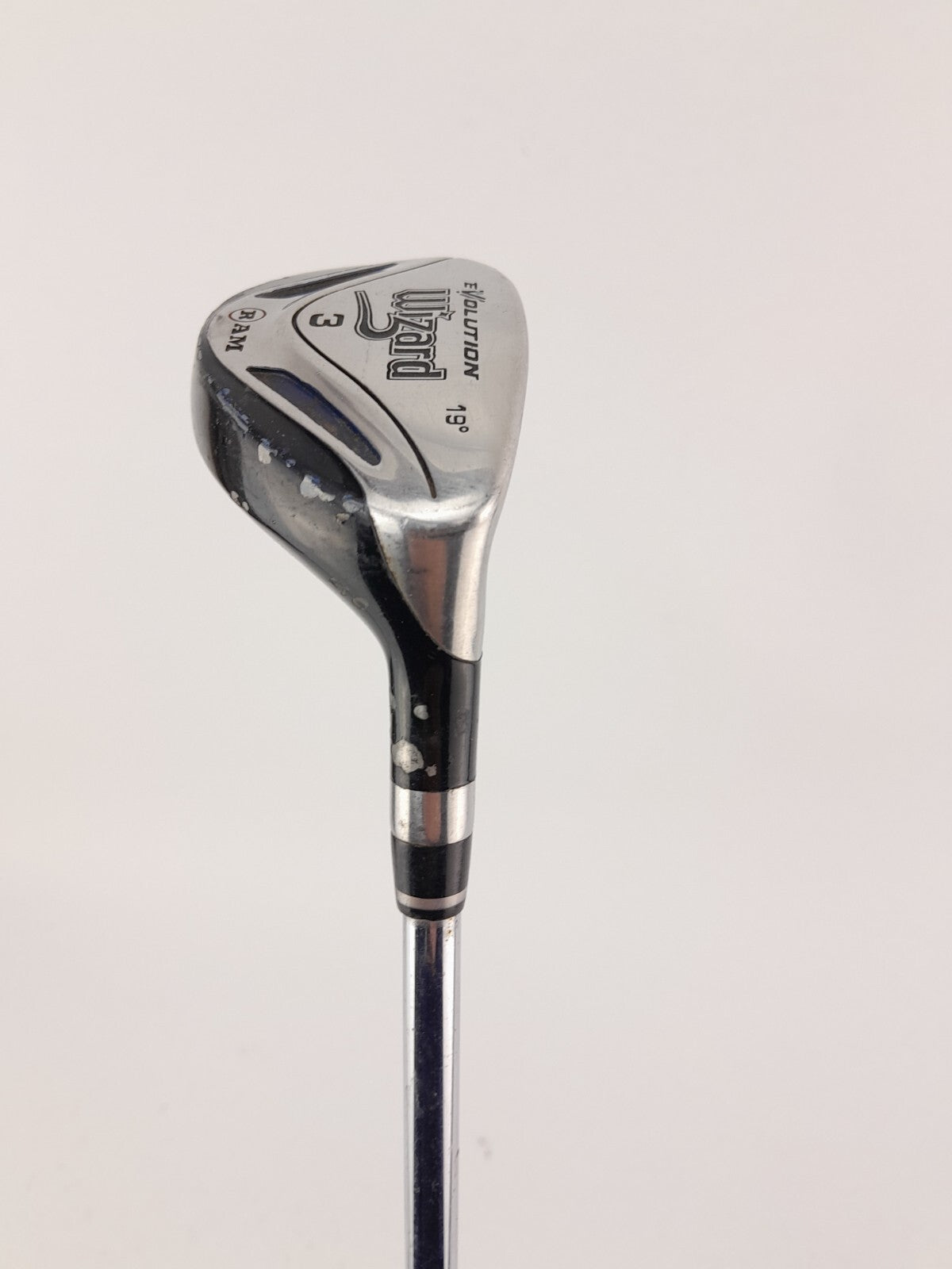 Ram Wizard 3 Hybrid 19* Evolution Regular Steel /Right Hand /New Grip /166610