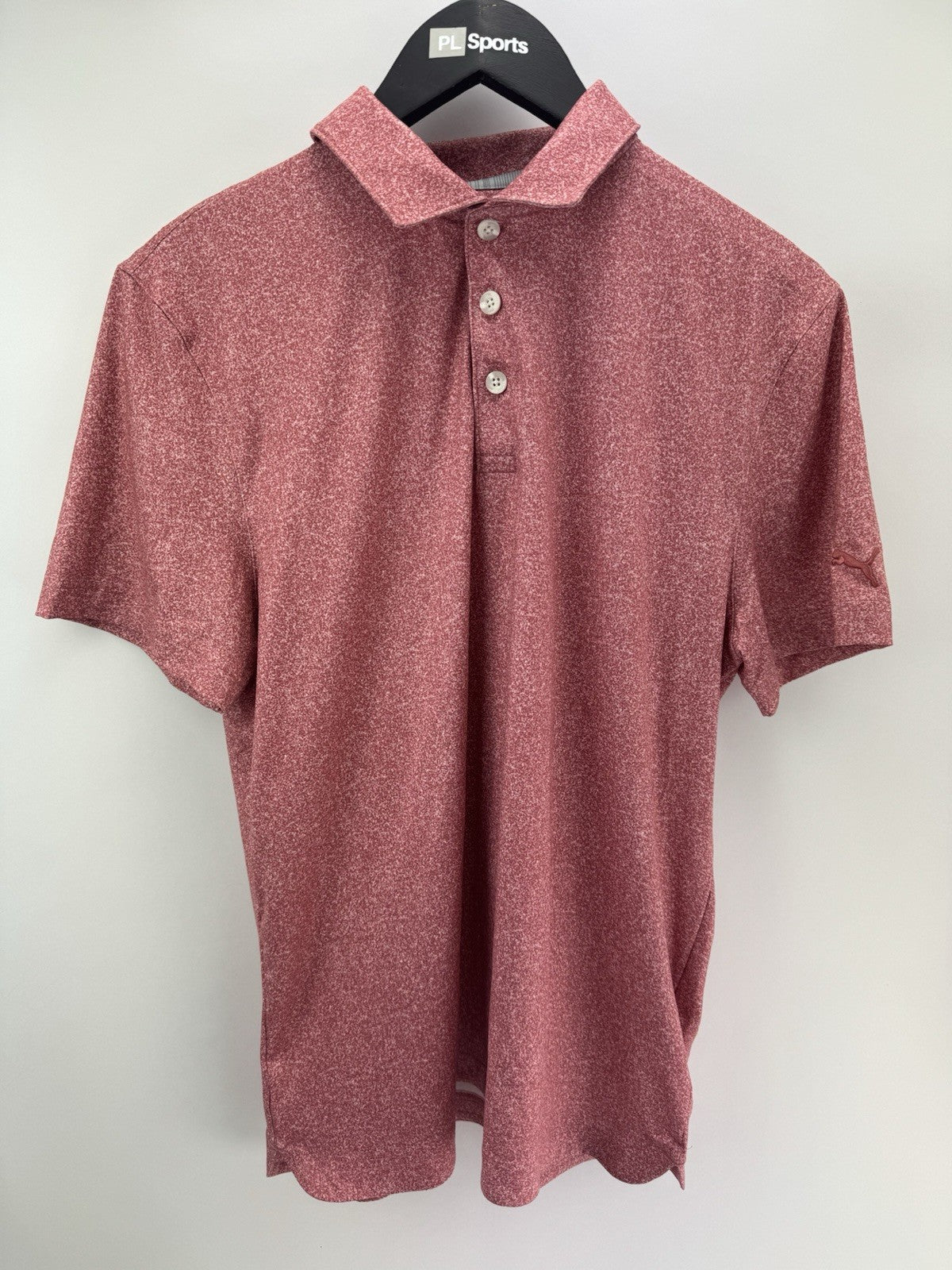 Puma Boys Cloudspun Primary Polo Size 13-14yrs/ Pink/ Brand New/ 309160