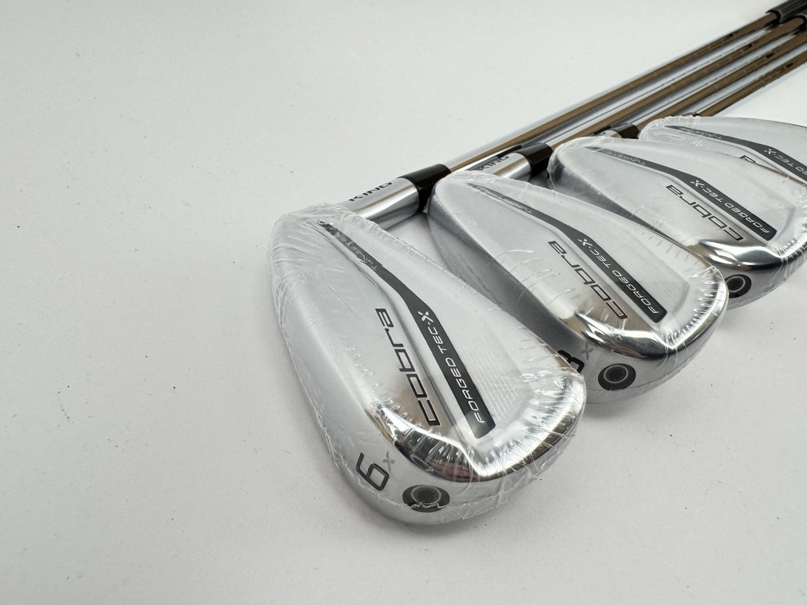 Cobra Forged Tec X Irons 6,8,PW+GW KBS Tour Lite Regular Steel /Right /New/341493