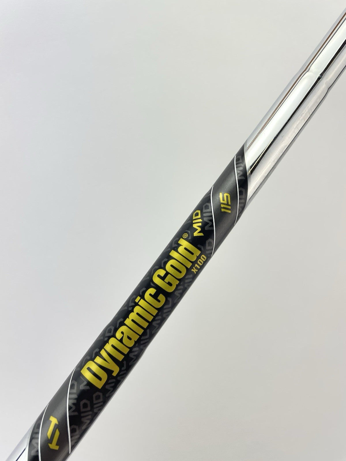 Dynamic Gold Mid 115 Iron Shaft X100 X Flex Steel 35.5” /0.355 Tapered /297234