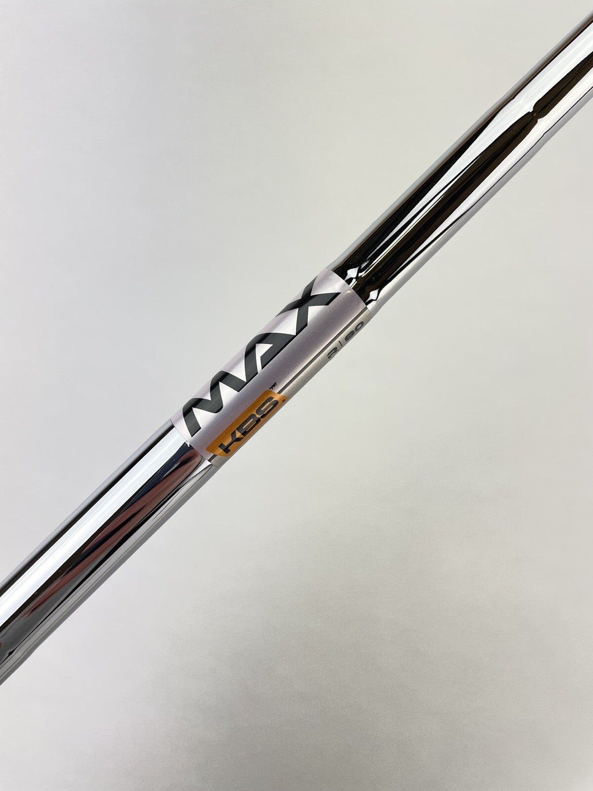 KBS Max 80 Iron Shaft Regular Flex Steel 36” /0.370 Parallel /205634