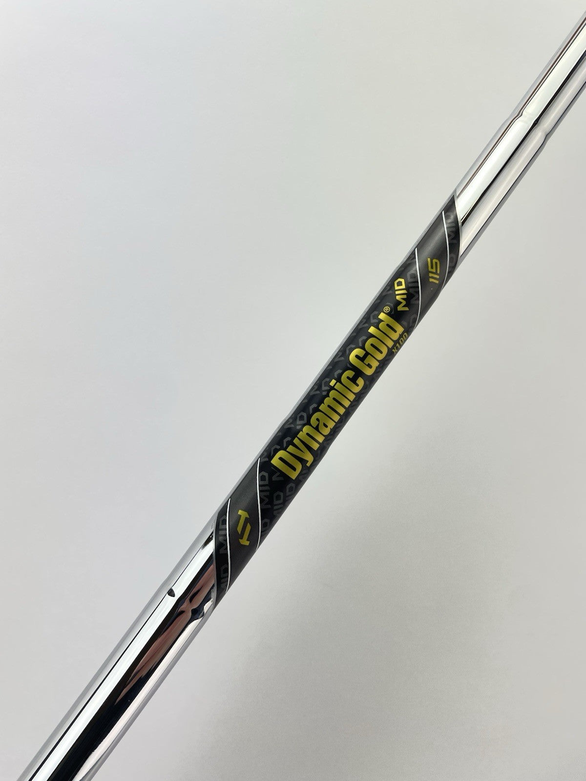 Dynamic Gold Mid 115 Iron Shaft X100 X Flex Steel 35.25” /0.355 Tapered /298960