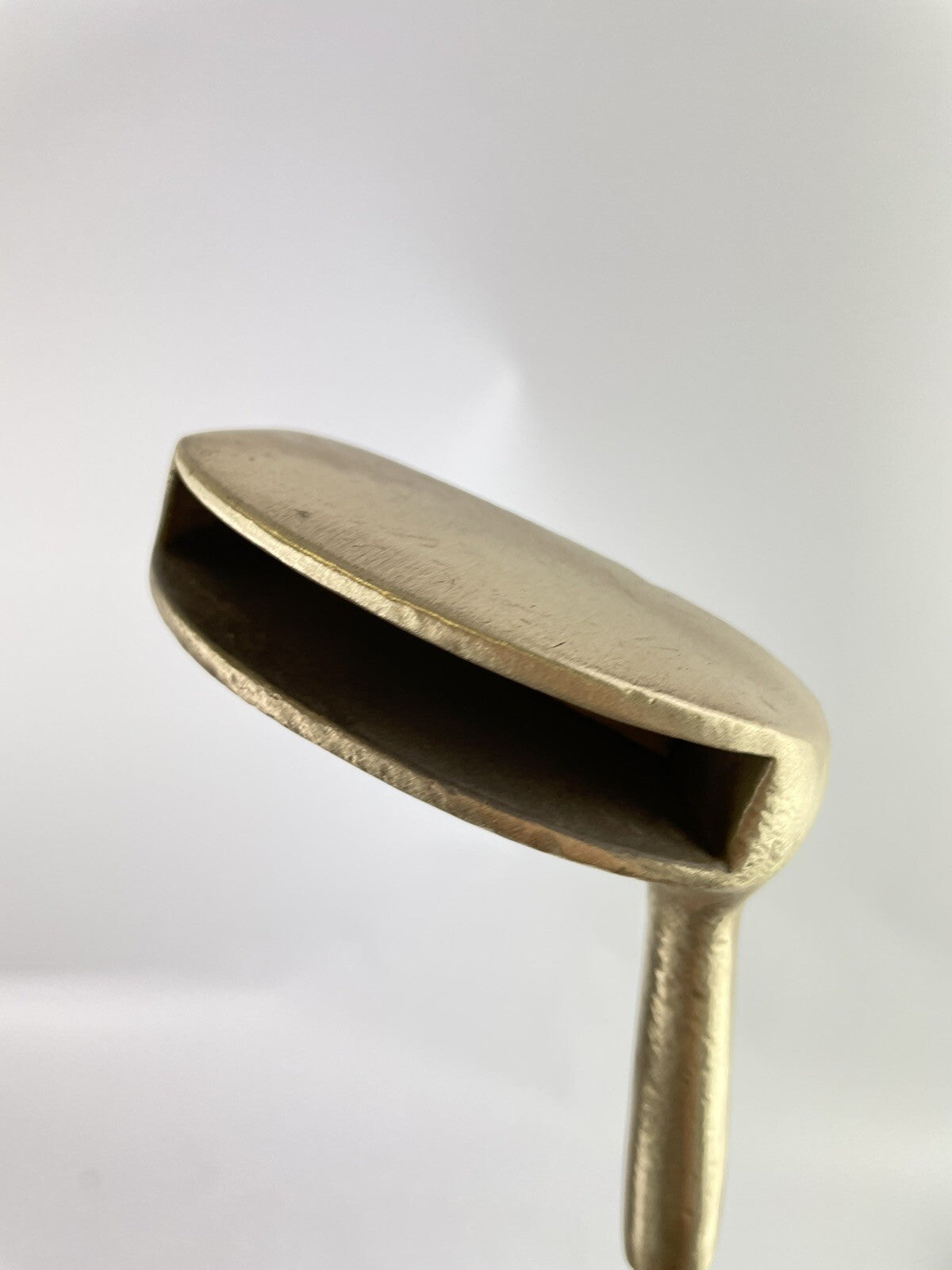 Dunlop Golden Arrow Putter 35” Heel Shafted Brass /Right Handed /New Grip /61442