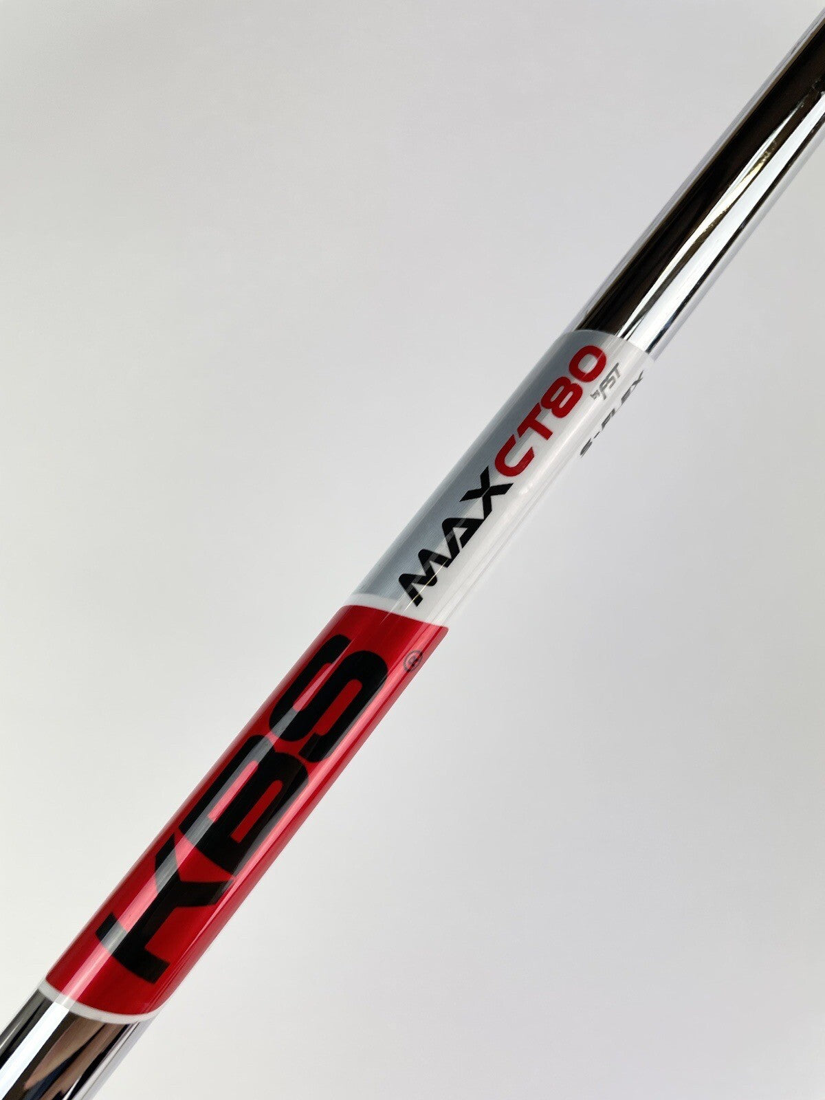 KBS Max Iron Shaft CT80 Stiff Flex Steel 35” /0.370 Parallel /123732