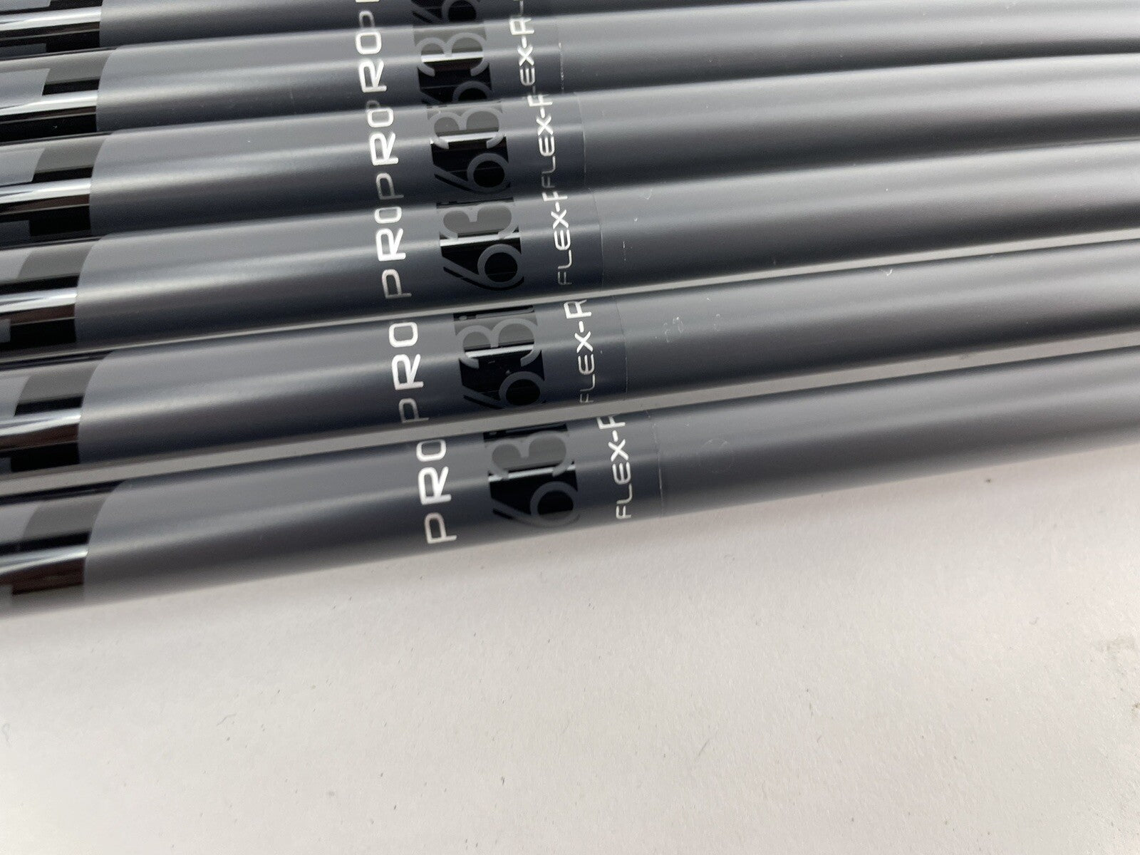 Fujikura Pro Iron Shaft Set (6) 63i Regular Flex Graphite /0.370 Parallel /New4