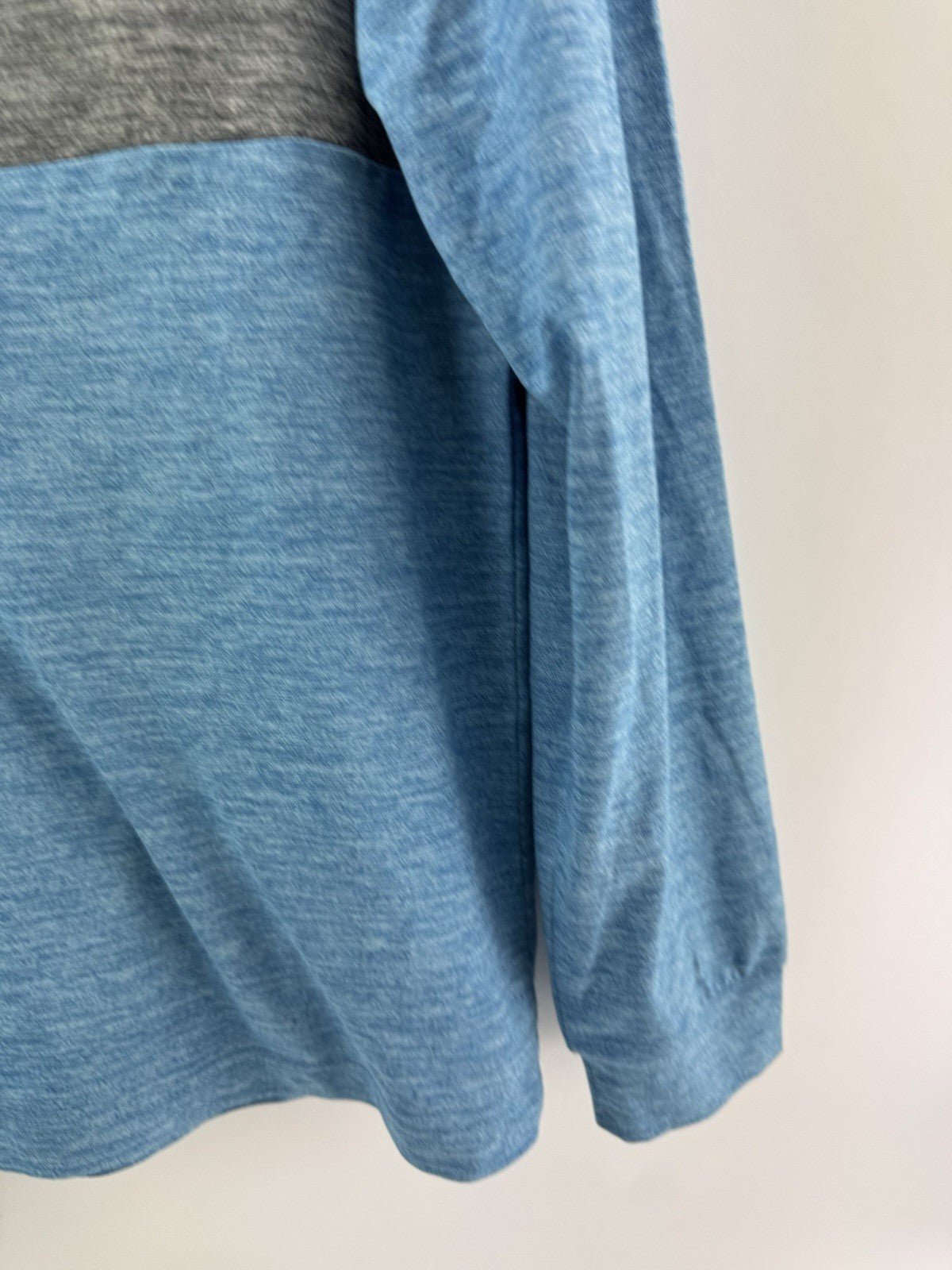 Original Penguin Pullover Colour Block 1/4 Zip UK Small /Blue /New /234205