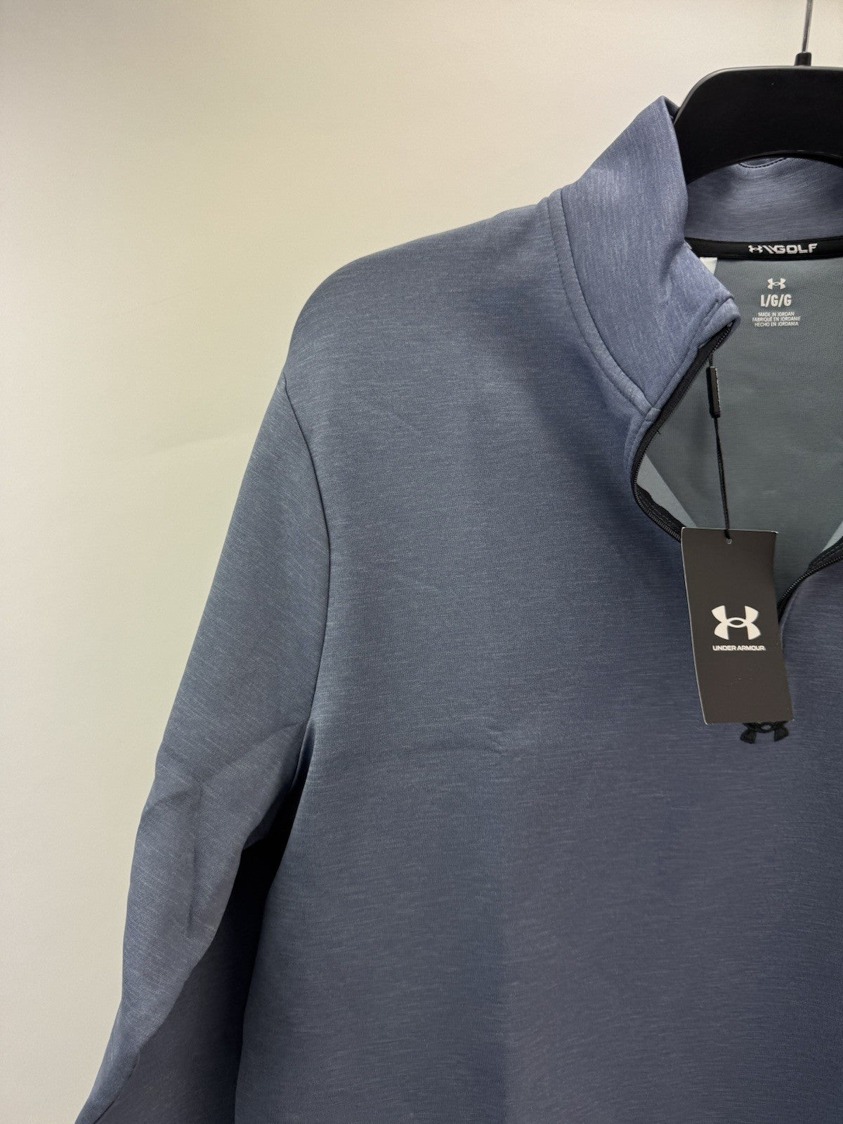 Under Armour Golf Pullover Drive Midlayer UK Large /1/4 Zip /New /275562