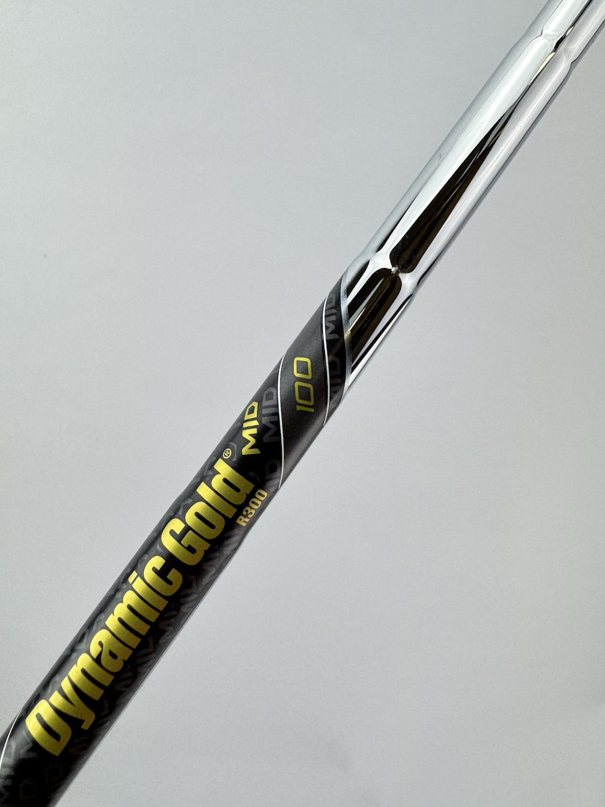 Dynamic Gold Mid 100 Iron Shaft R300 Regular Flex Steel 36” /0.355 /292964