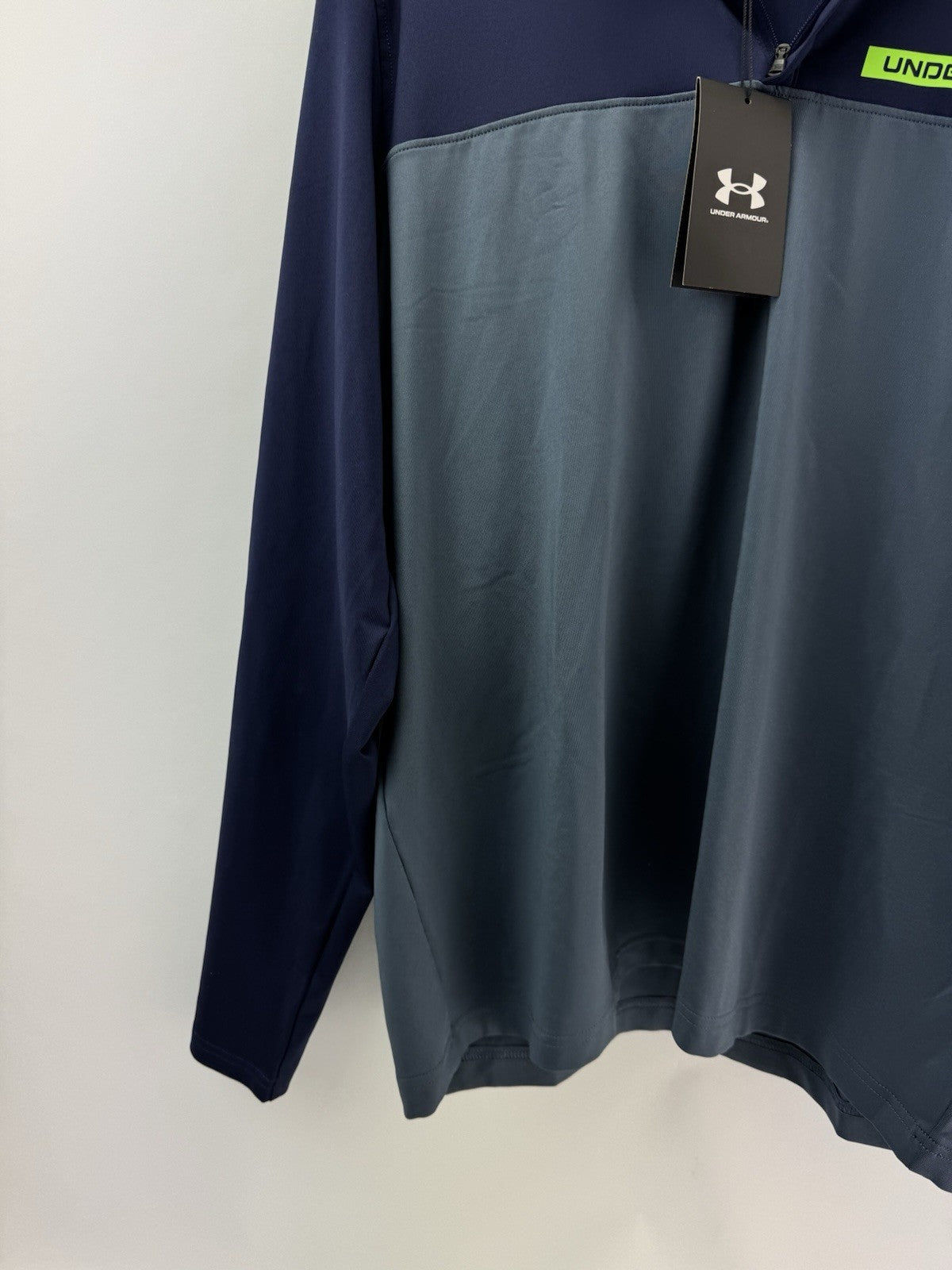 Under Armour Golf Pullover T2G 1/4 Zip Navy /Mens UK Large /New /300511