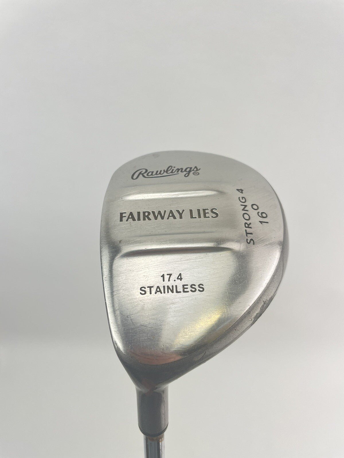 Mens Golf 3 Wood Left Handed Rawlings Regular Flex Steel /New Grip /205220