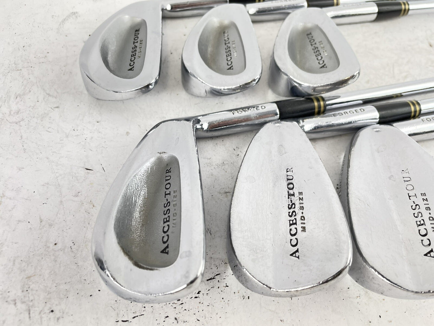 Ben Sayers Forged Irons Access-Tour 4-9 Irons R400 Regular Steel /New Grips/89222