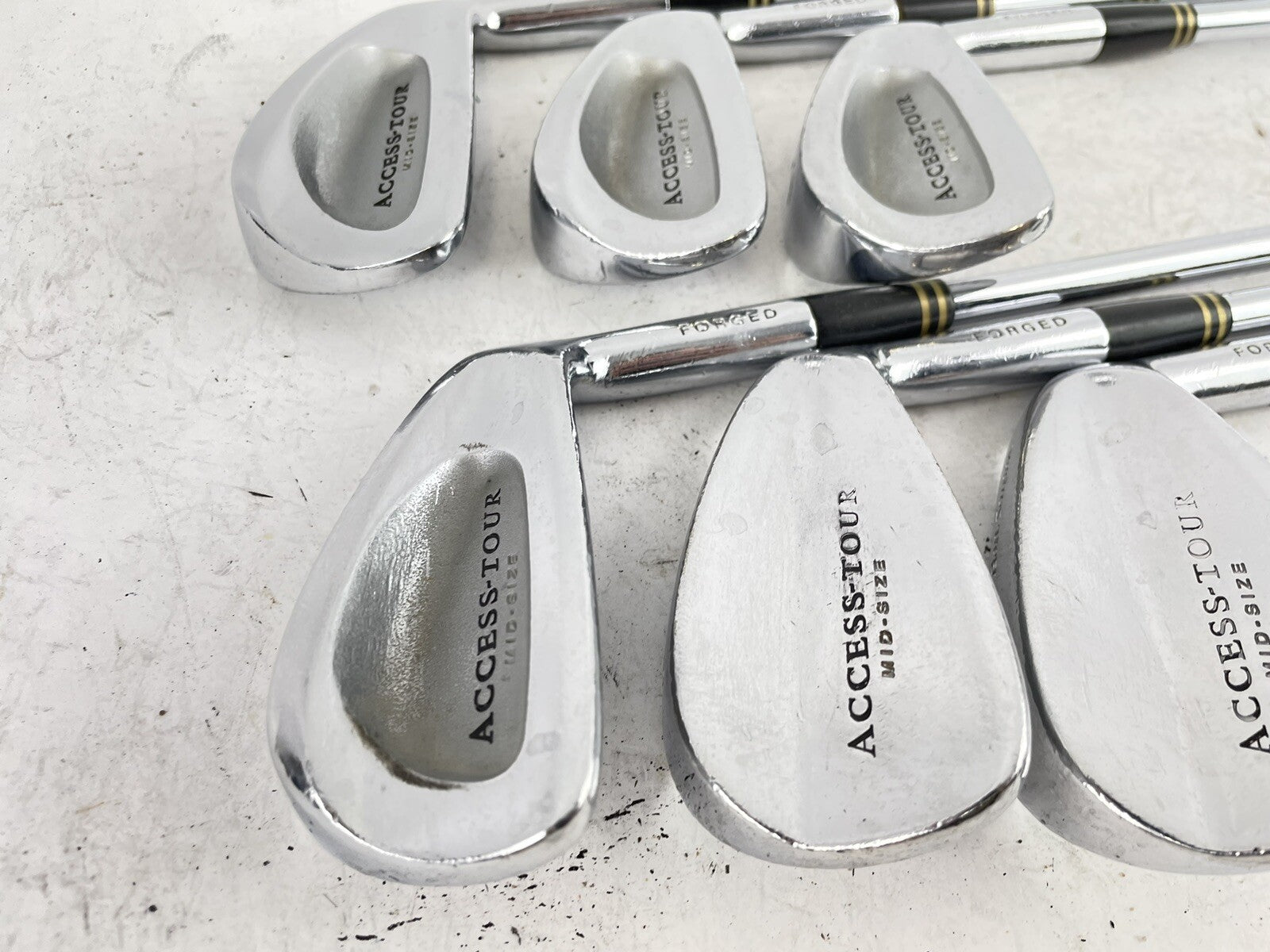 Ben Sayers Forged Irons Access-Tour 4-9 Irons R400 Regular Steel /New Grips/89222