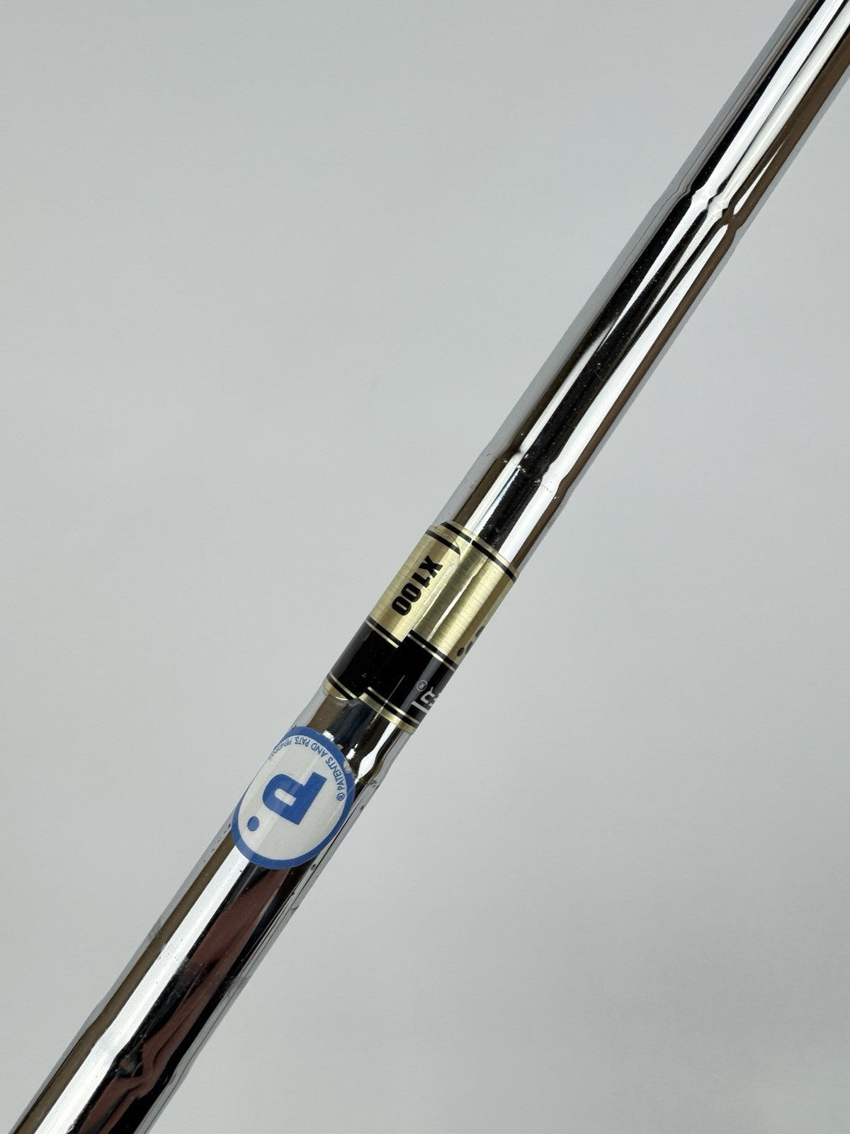 Dynamic Gold X100 Iron Shaft X Flex Steel Pured 35.5” /0.355 Tapered /315806