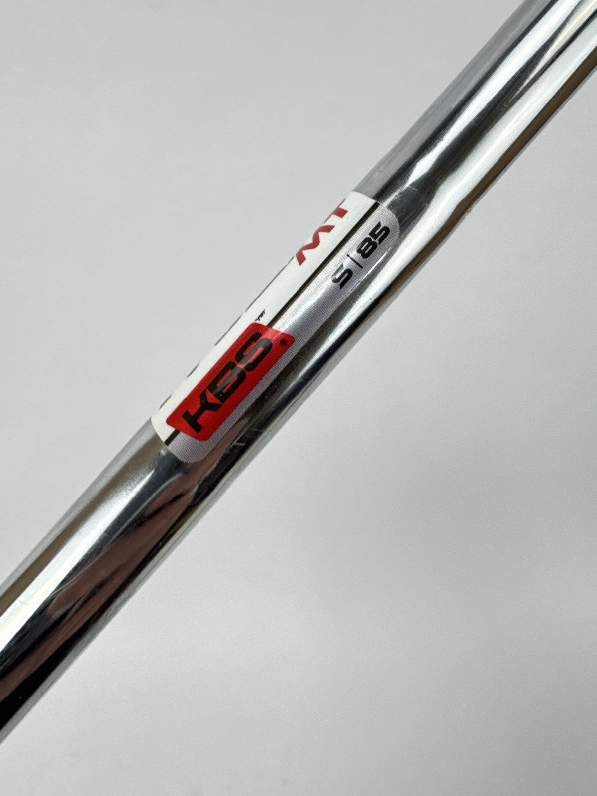 KBS Max MT 85 Iron Shaft Stiff Flex Steel 35.25” /0.370 Parallel /335674