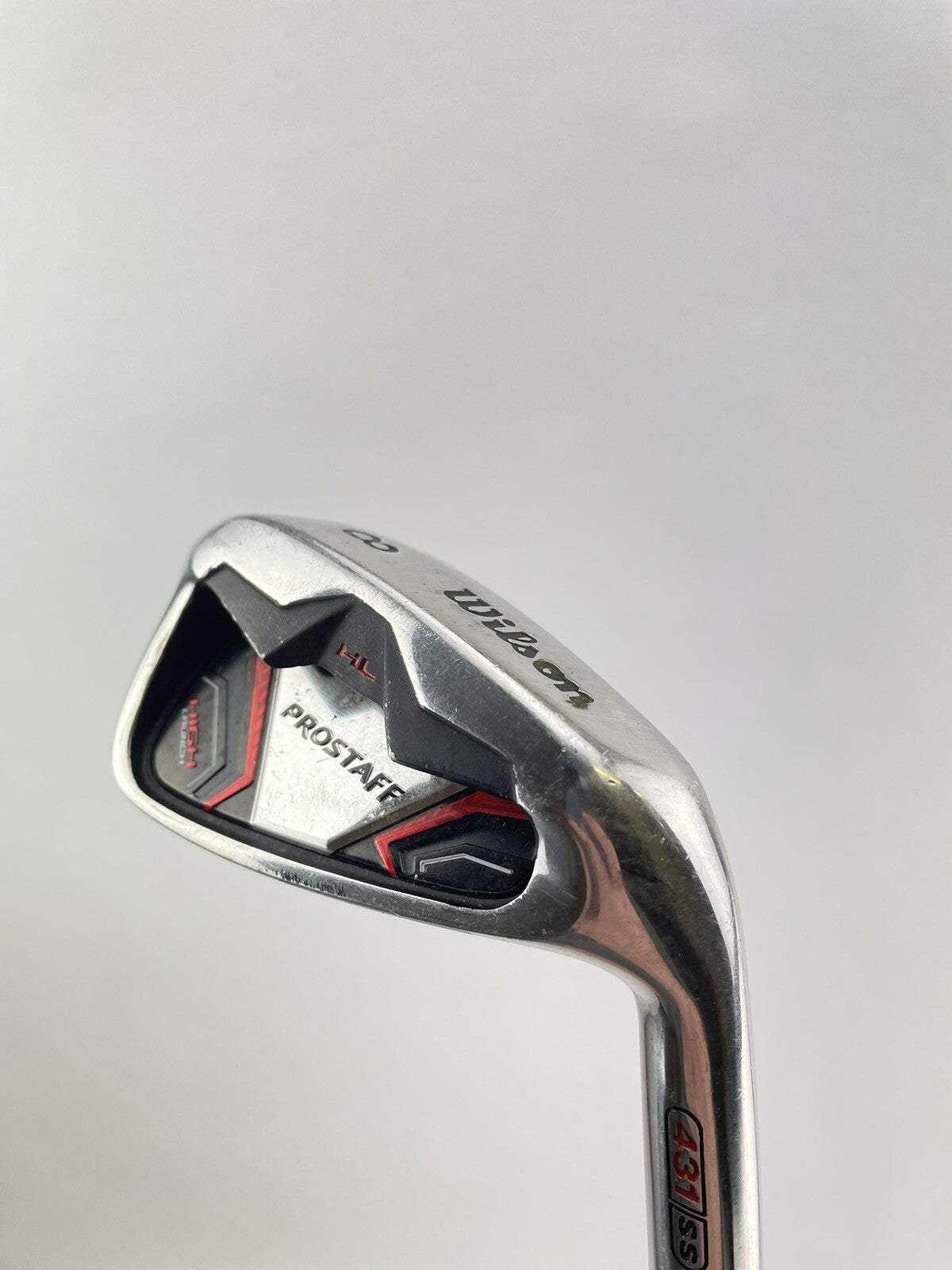 Wilson Prostaff 8 Iron High Launch Uniflex Steel /Right Handed /New Grip /209494