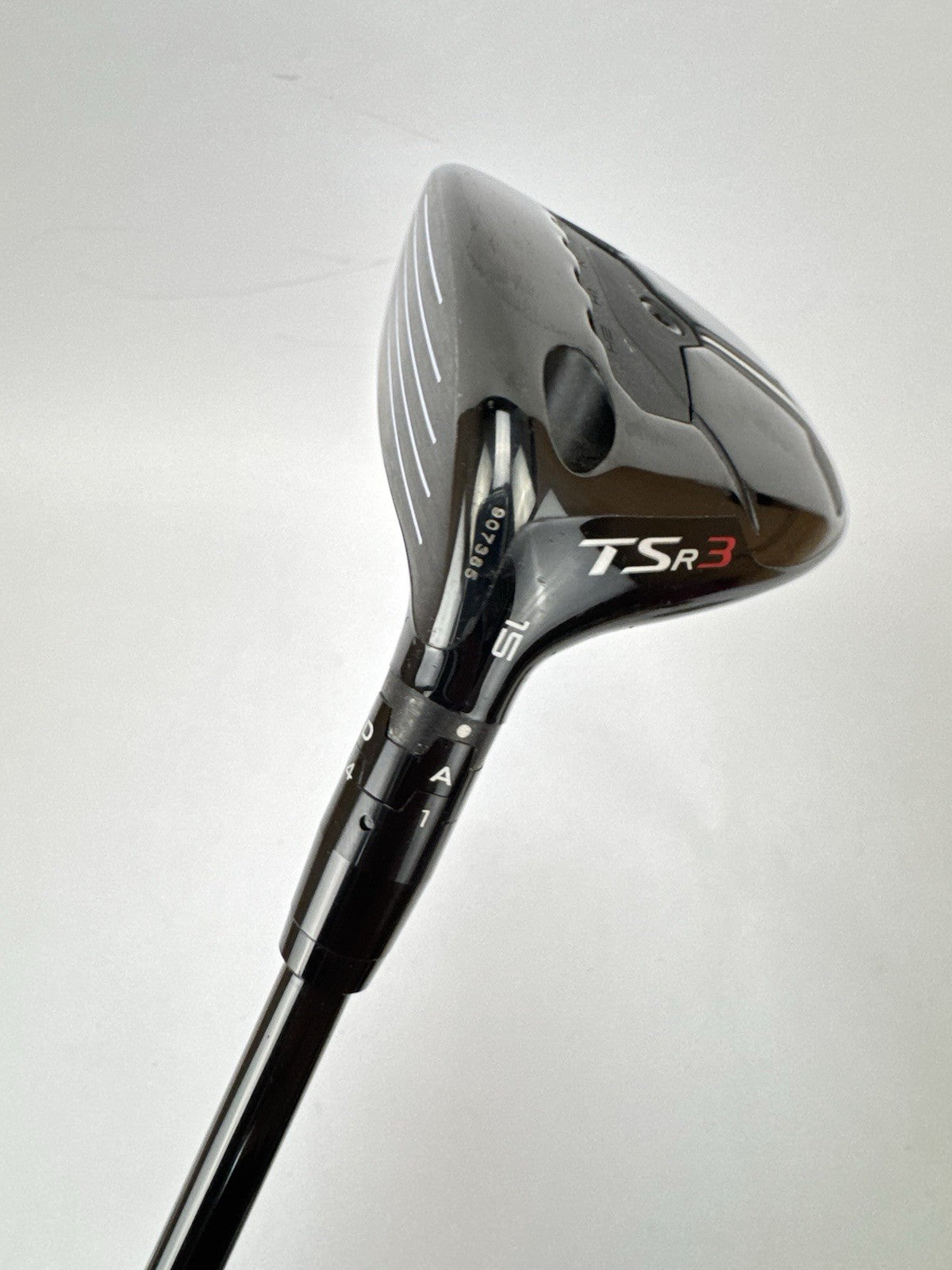 Titleist TSR3 3 Wood Left Handed 15* Hzrdus 6.0 70G Graphite /New Shaft /348856