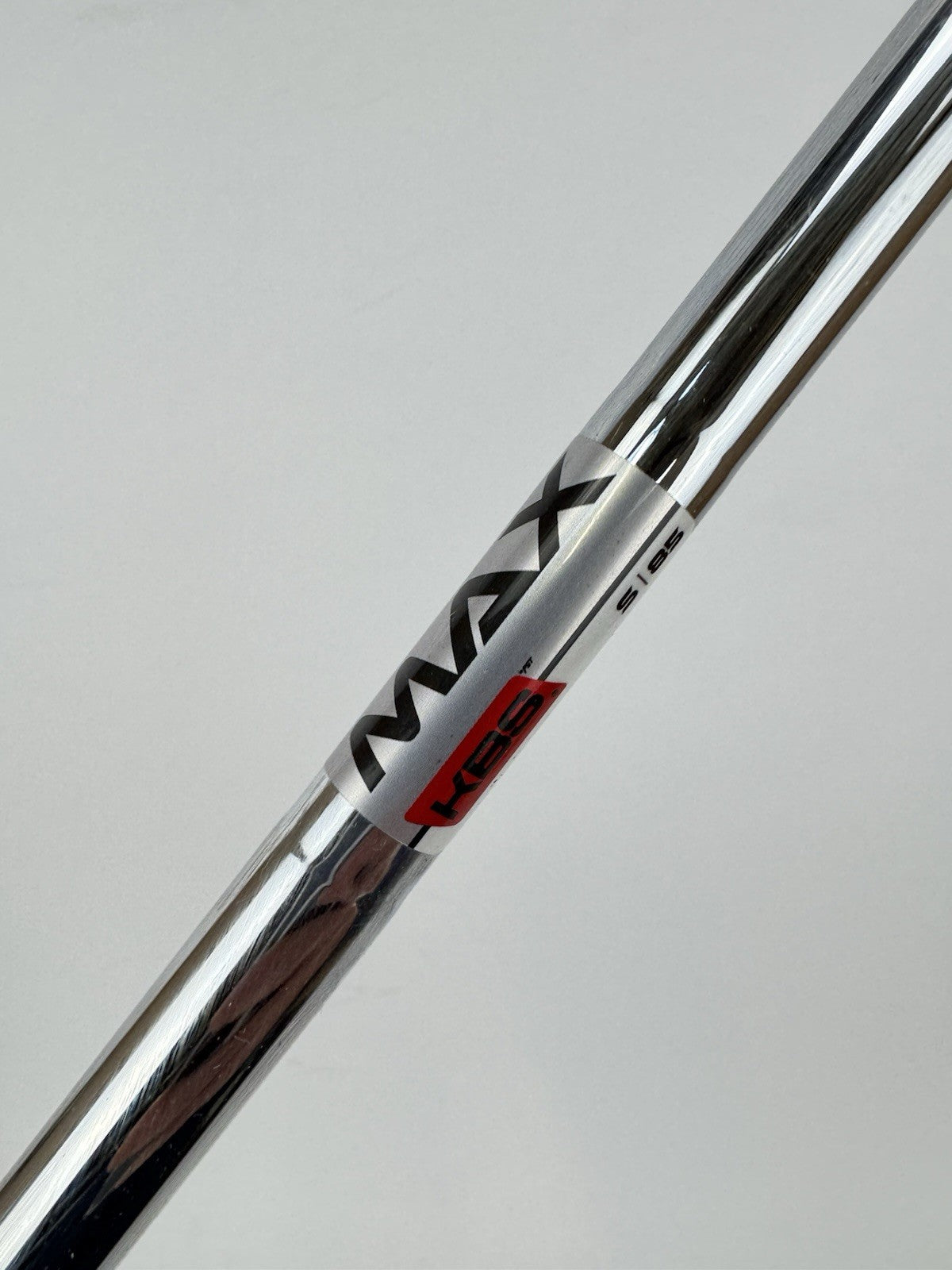 KBS Max 85 Iron Shaft Stiff Flex Steel 35.5” /0.370 Parallel /349622