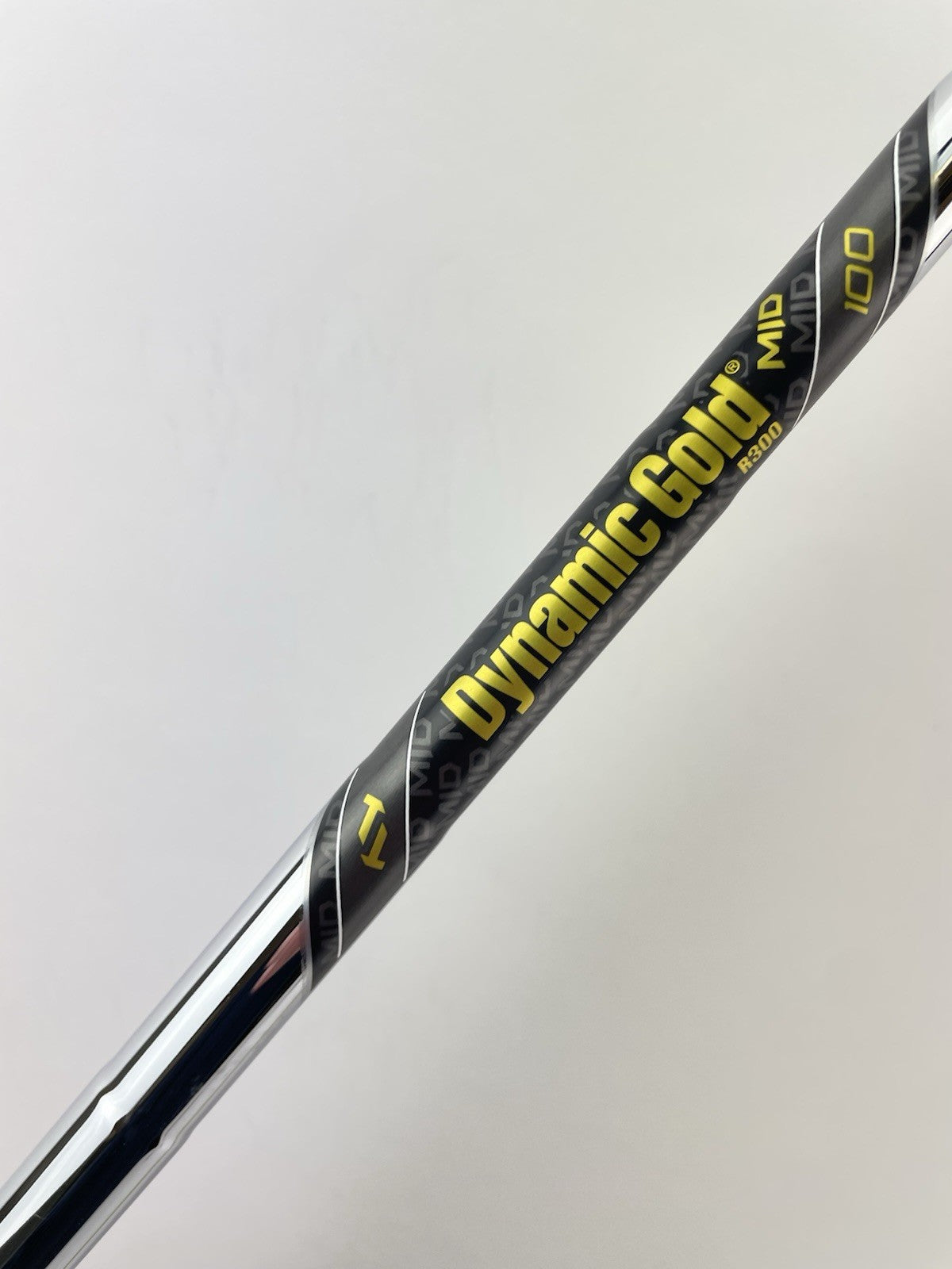 Dynamic Gold Mid 100 Iron Shaft Regular Flex Steel 35.75 /0.355 Tapered /240832