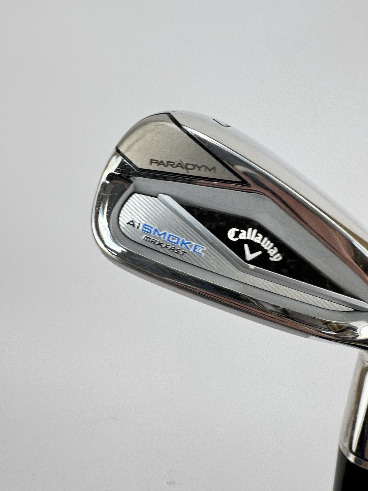 Callaway Paradym AI Smoke 7 Iron Max Fast Cypher Ladies Graphite /Demo /332121