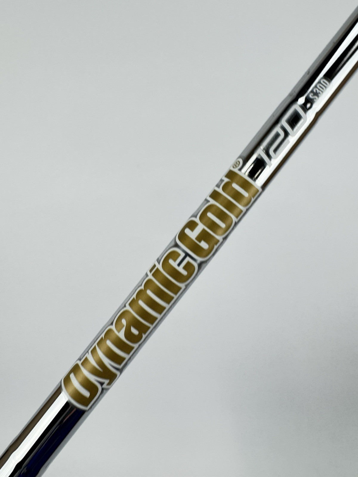 Dynamic Gold 120 Iron Shaft S300 Stiff Flex Steel 35.5” /0.355 Tapered /317352