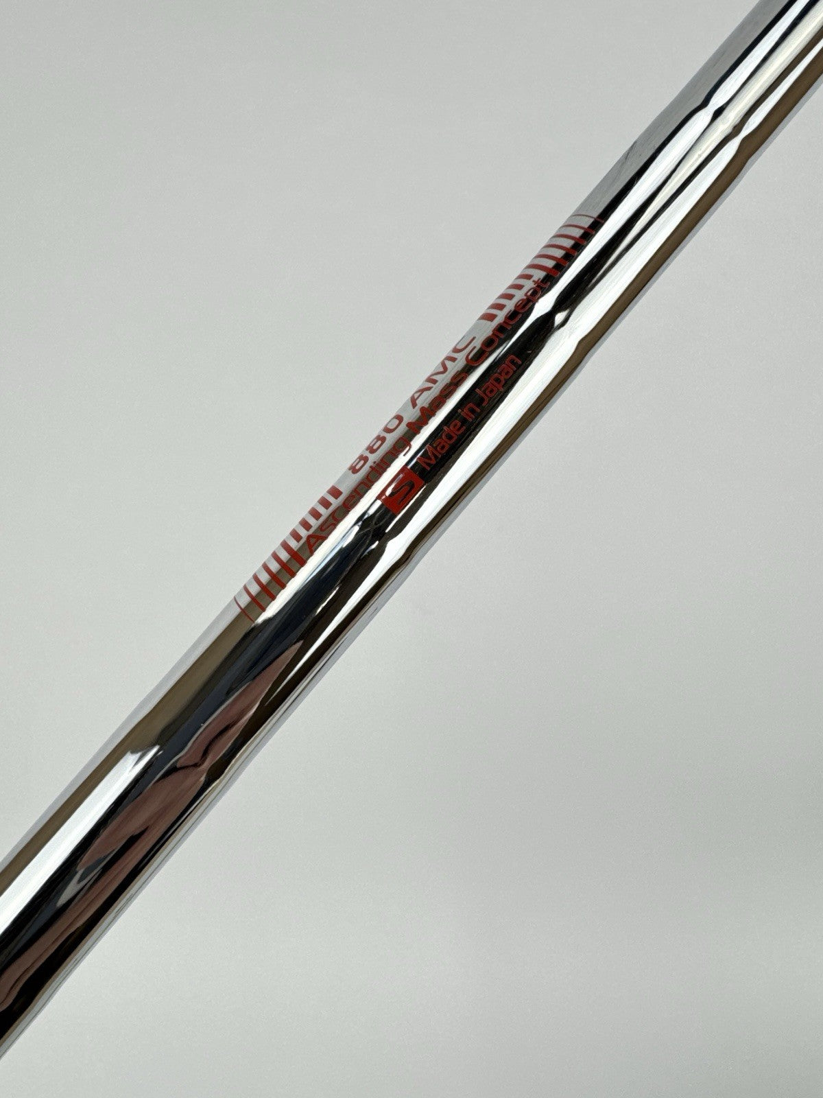 Nippon AMC 880 Iron Shaft Stiff Flex Steel 35.25” /0.355 Tapered /327124