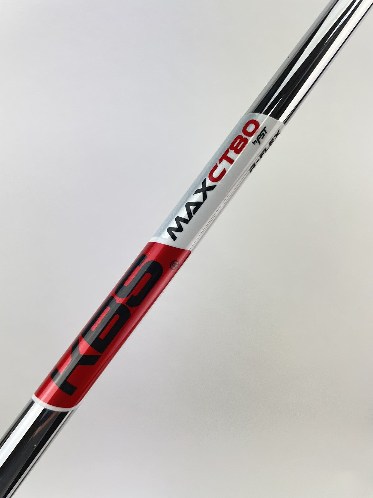 KBS Max CT80 Iron Shaft Regular Flex Steel 35" /0.370 Parallel /176602