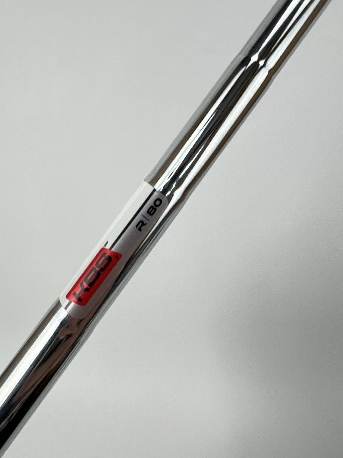 KBS Max 80 Iron Shaft Regular Flex Steel 35” /0.370 Parallel /338106