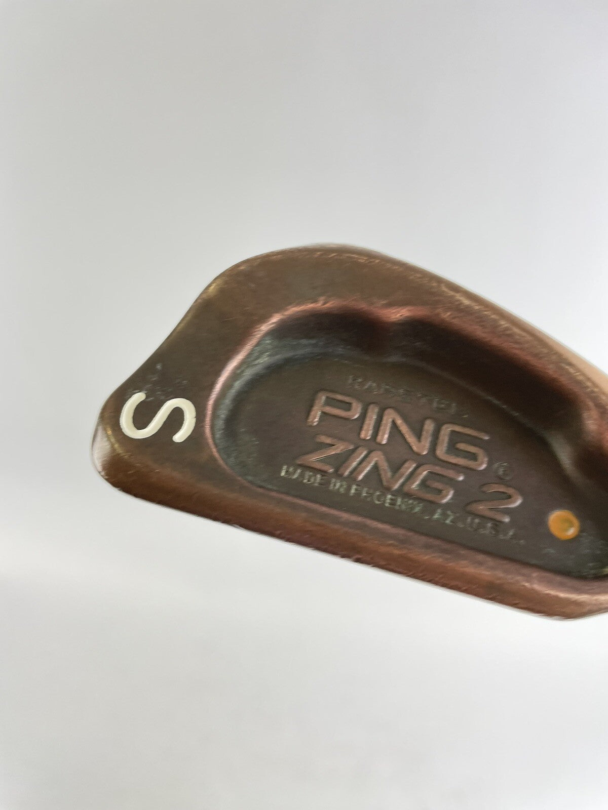Ping Zing 2 Becu Sand Wedge Brown Dot JZ Stiff Steel /Right /New Grip /92852