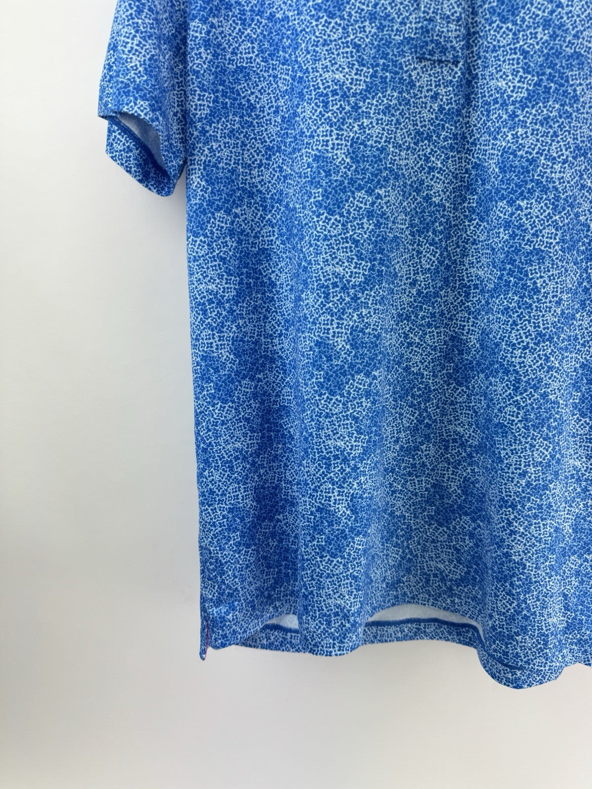G Fore Golf Polo Shirt Hydrangea Tech Mens UK Small /Blue /New /286771