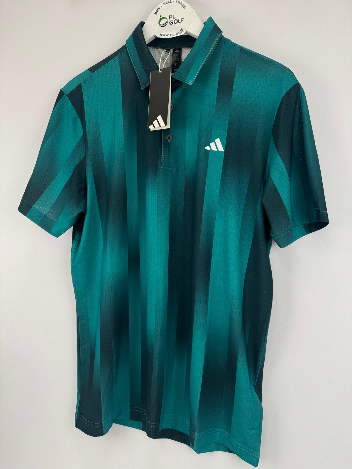 Adidas Men’s Ultimate365 Mesh Radiant Print Polo Shirt Size Small /327893