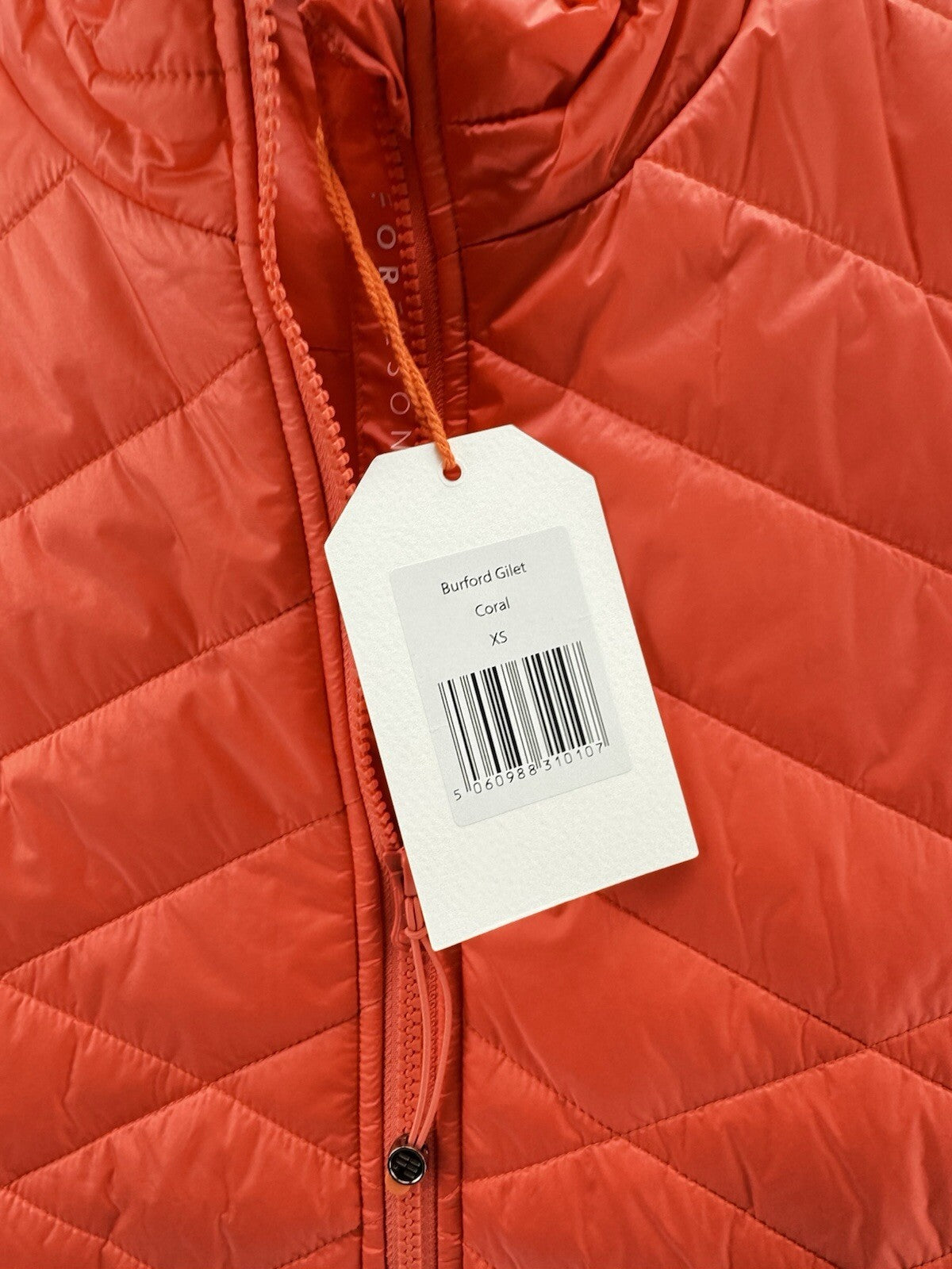 Forelson Golf Women’s Gilet Burford Coral Colour UK XS /New /214566