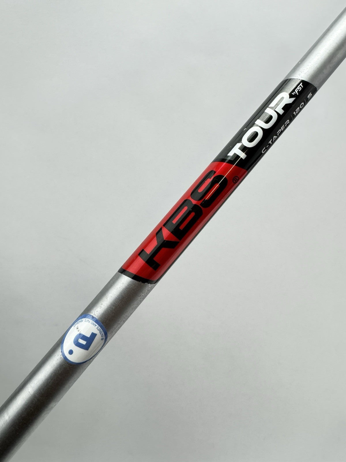 KBS Tour C-Taper Iron Shaft 120 Stiff Steel 36.75” /Pured /0.355 Tapered /310280