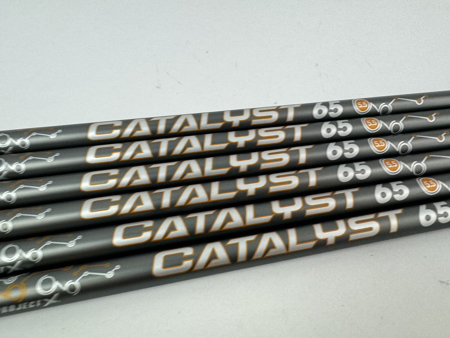 Catalyst 65 Iron Shaft Set (6) 5.5 Regular Flex Graphite /0.370 Parallel /193352