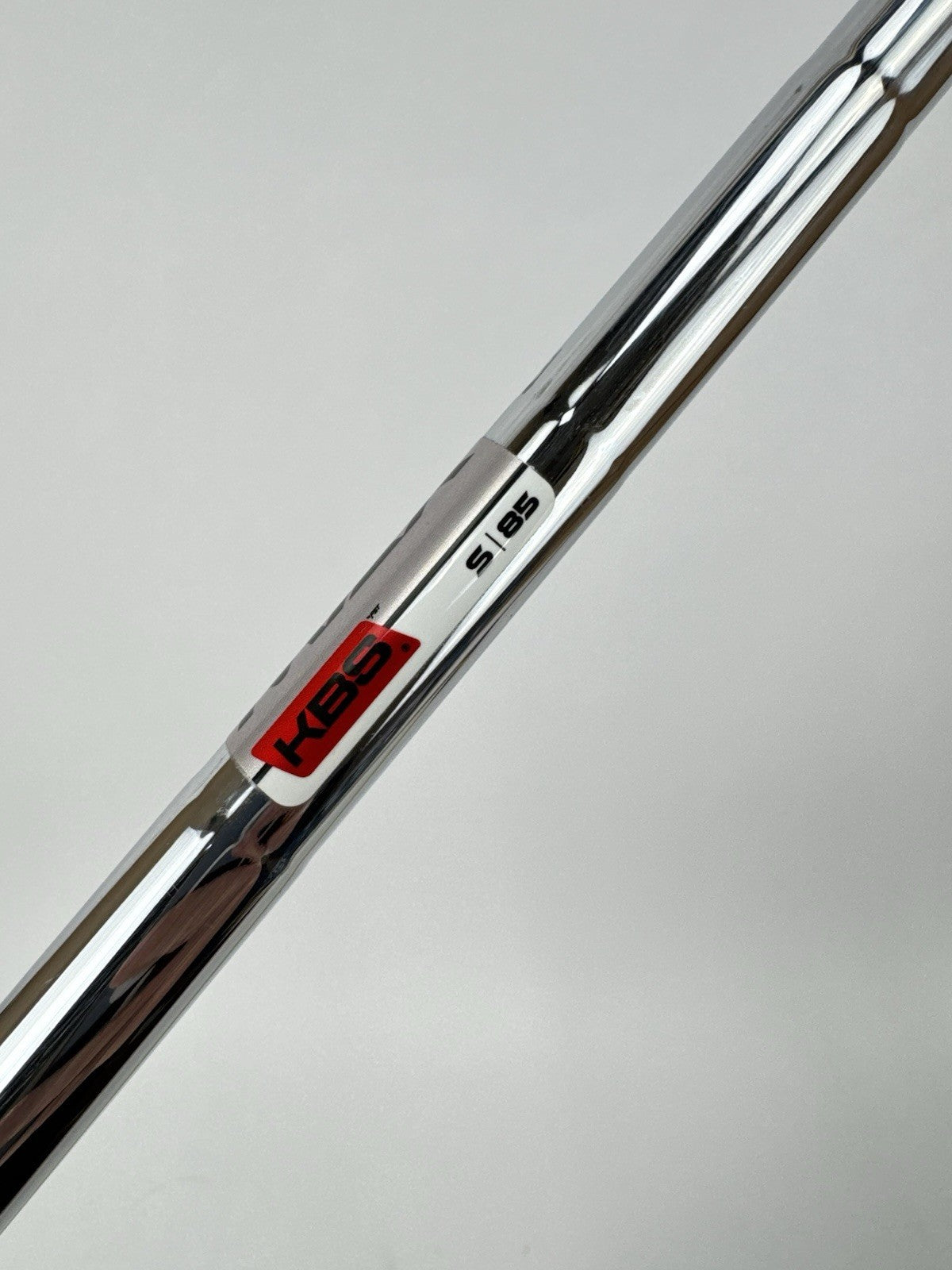 KBS Max 85 Iron Shaft Stiff Flex Steel 35.5” /0.370 Parallel /339413