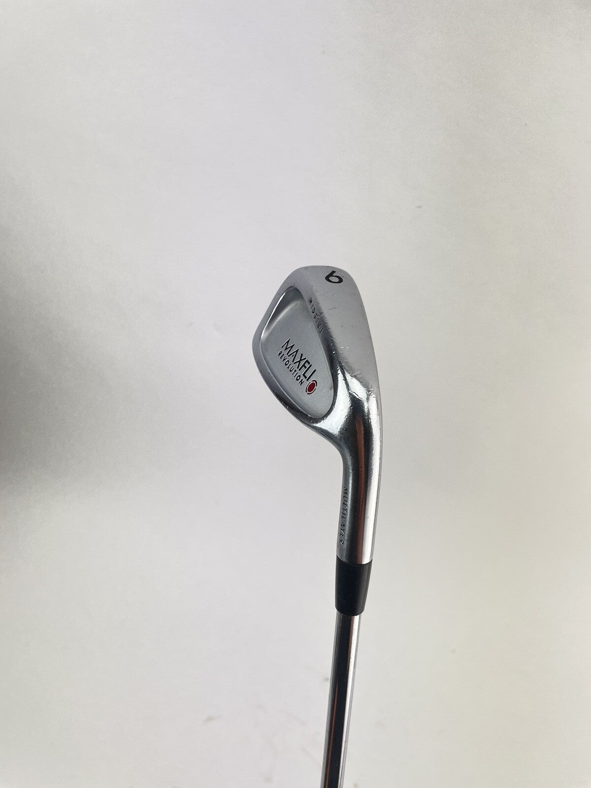 Maxfli Golf 9 Iron Revolution Midsize Stiff Flex Steel /Right Handed /189113