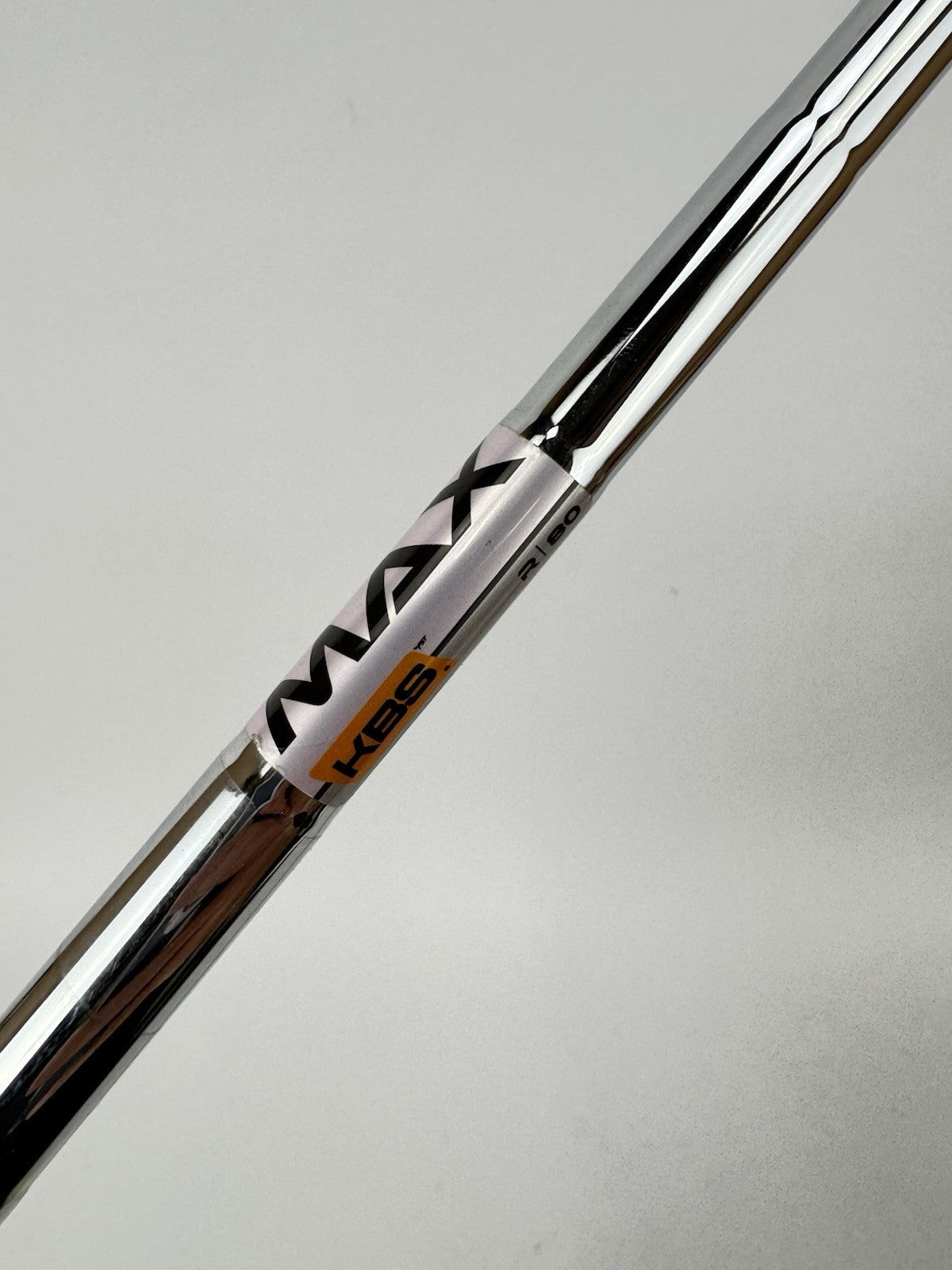 KBS Max 80 Iron Shaft Regular Flex Steel 35.5” /0.370 Parallel /358832