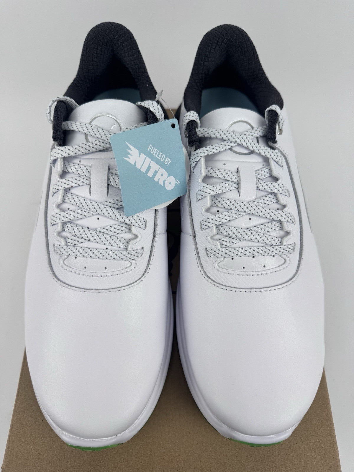 Puma Phantomcat Nitro Men's Golf Shoes Size UK 8.5 White Black Fluro/320364