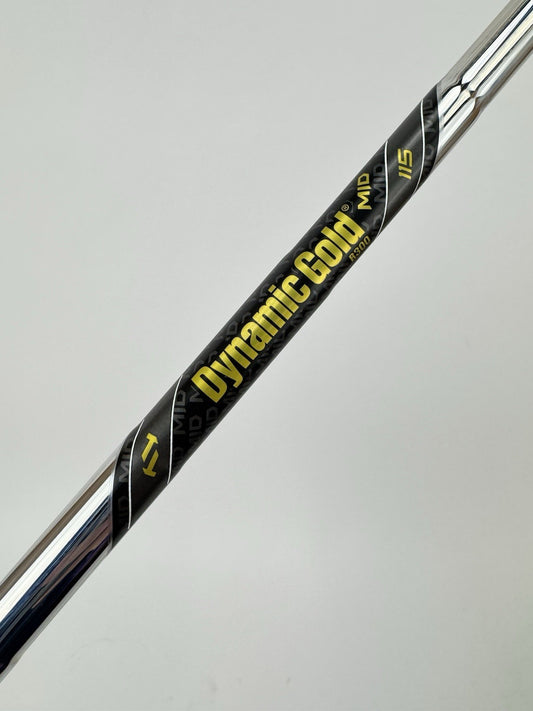 Dynamic Gold 115 Iron Shaft Mid R300 Regular Steel / 35” /0.355 Tapered /336560
