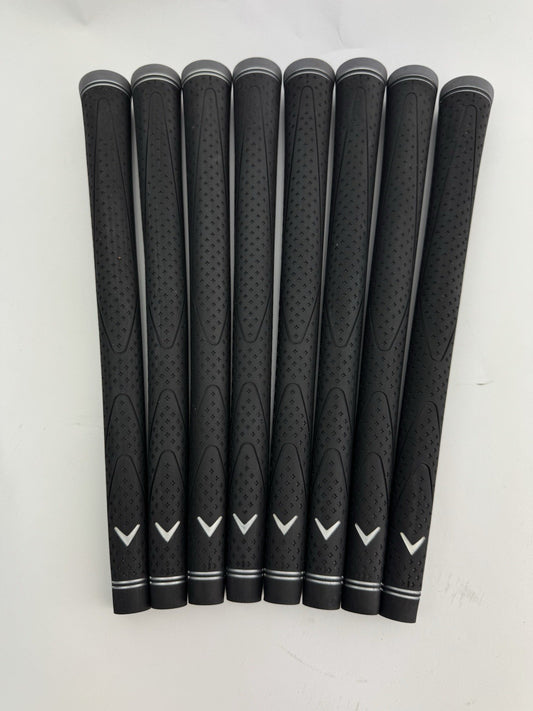 Callaway Golf Grips (8) Standard /Black /Grey /Pulled /337100