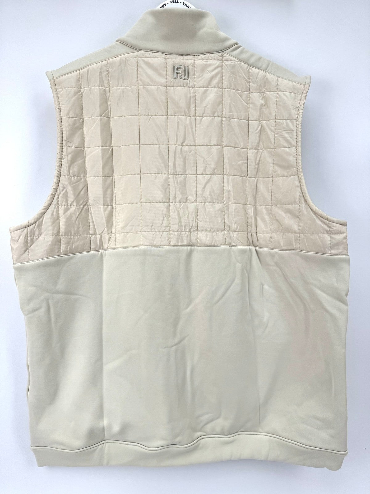 FootJoy ThermoSeries Lightweight Insulated Golf Vest Men's Size XL Stone/3345010