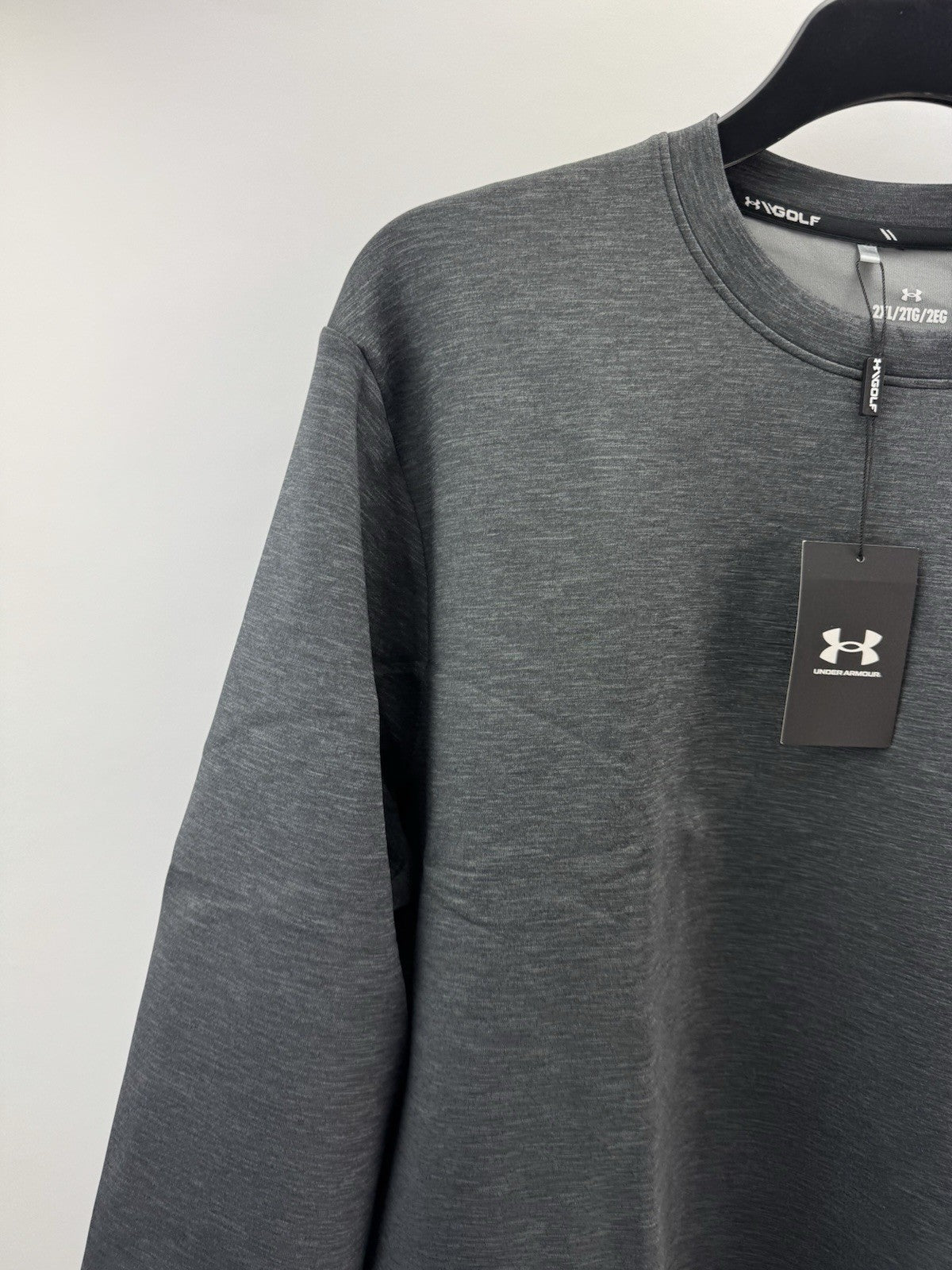 Under Armour Golf Pullover Drive Crew Midlayer UK XXL /Loose Fit /New /276502