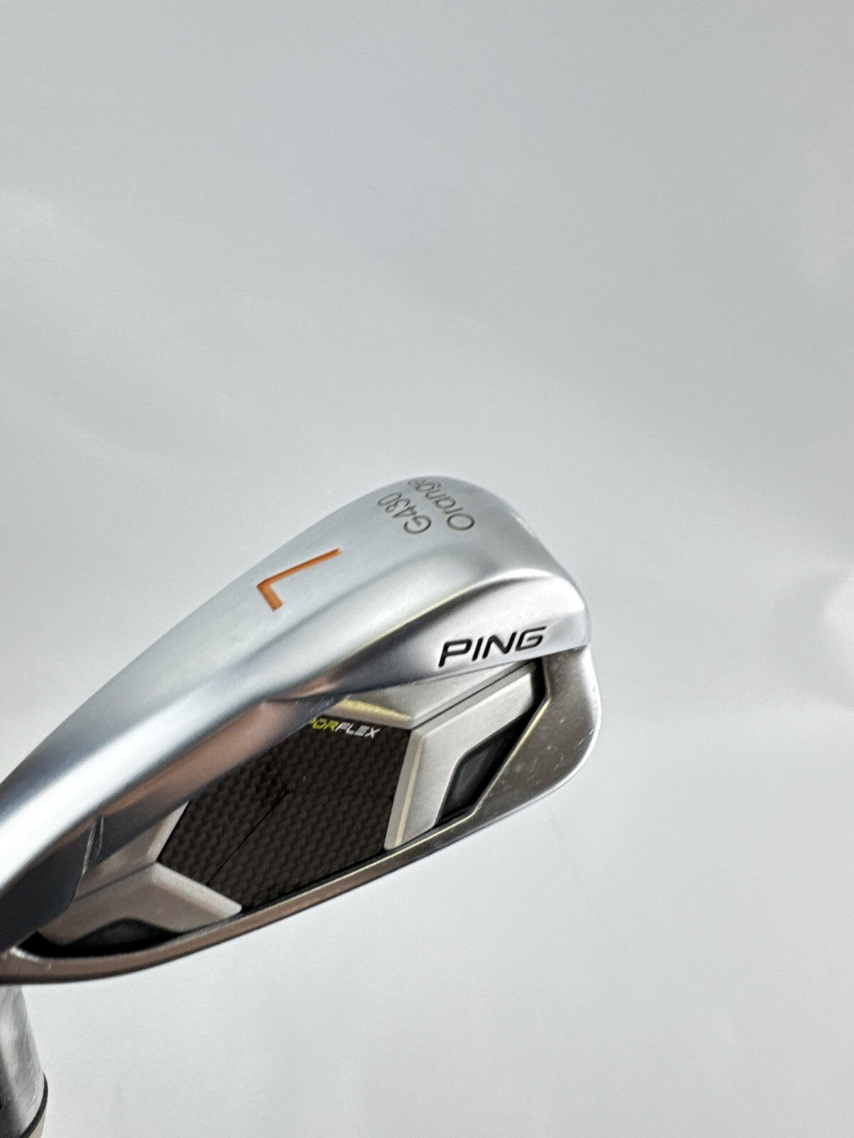 Ping G430 7 Iron Orange Dot Alta Quick 35 Senior Graphite /Left /Demo /226314