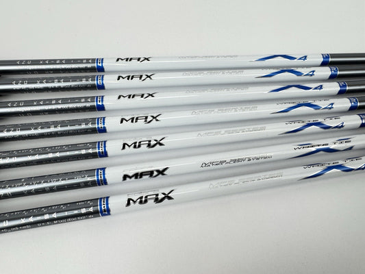 Matrix Iron Shaft Set (7) 4-PW White Tie Regular Graphite/Grips /0.355 /340330