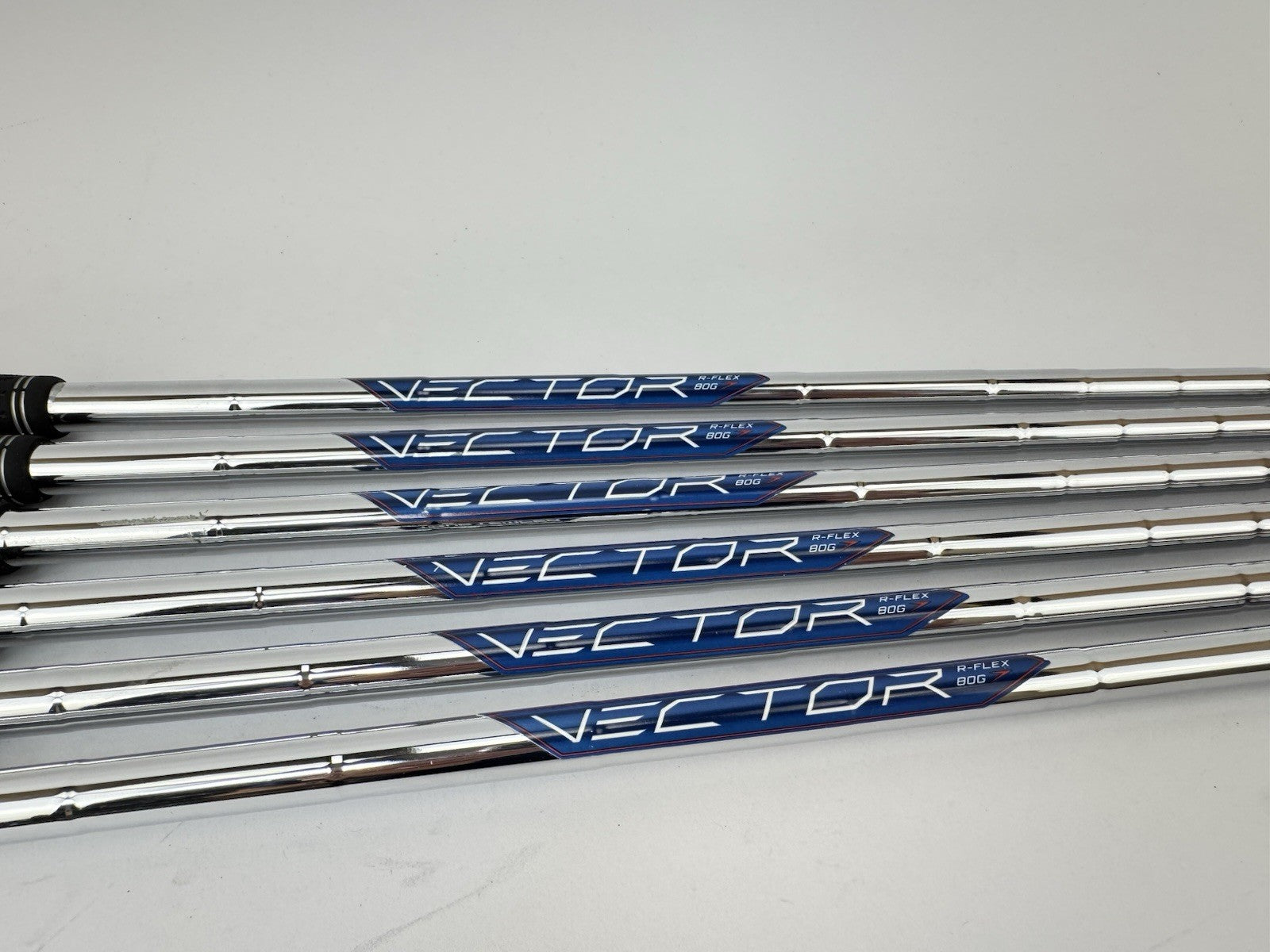 True Temper Vector Iron Shaft Set (6) 80G Regular Steel 0.370 Parallel /351540
