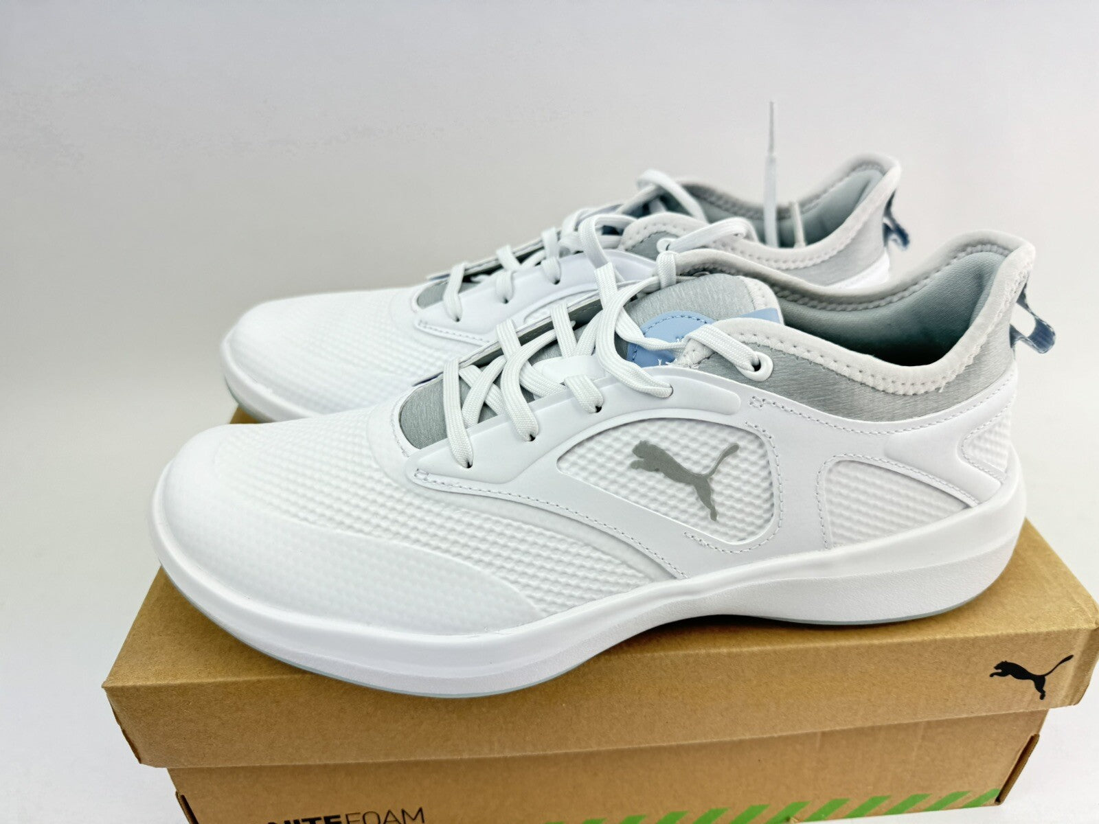 Puma Ignite Malibu Ladies Golf Shoes Spikeless UK Size 4.5 /White /New /201361