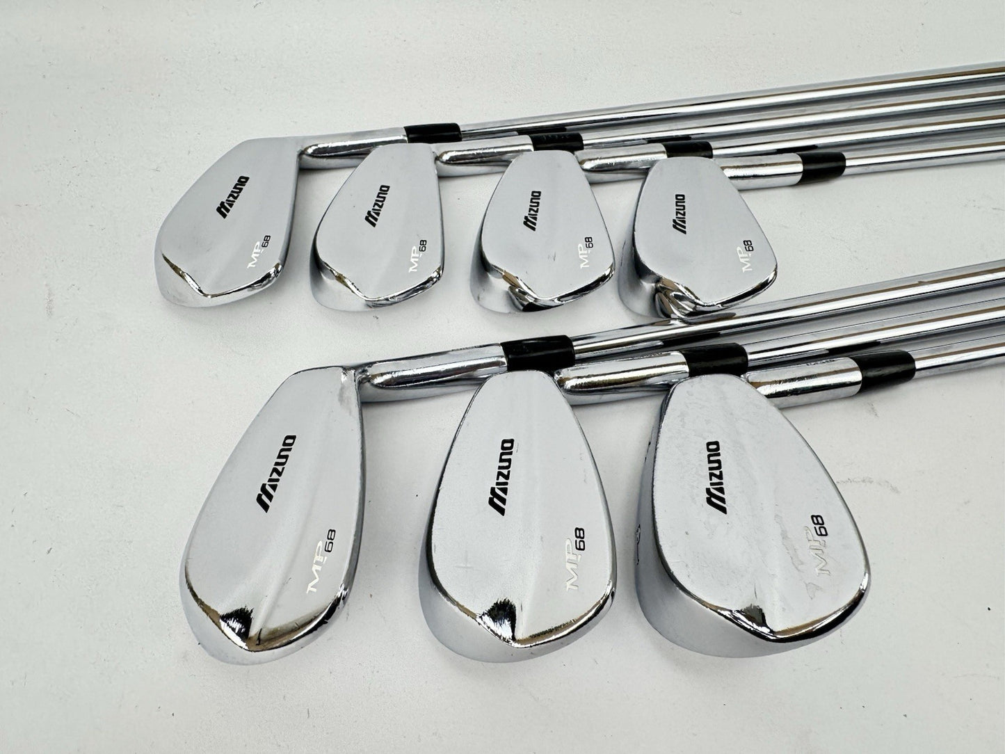 Mizuno MP68 Irons 4-PW Forged Project X 6.5 X Flex Steel -1/2” /New Grips /362030