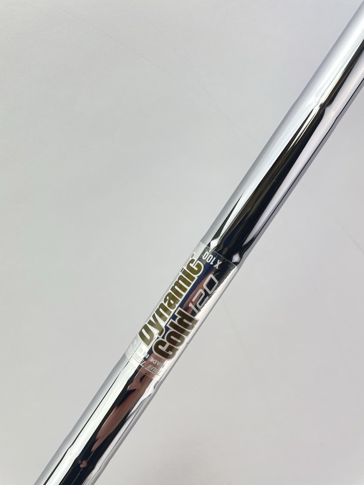 Dynamic Gold 120 Iron Shaft X100 X Flex Steel 35.75” /0.355 Tapered /270903